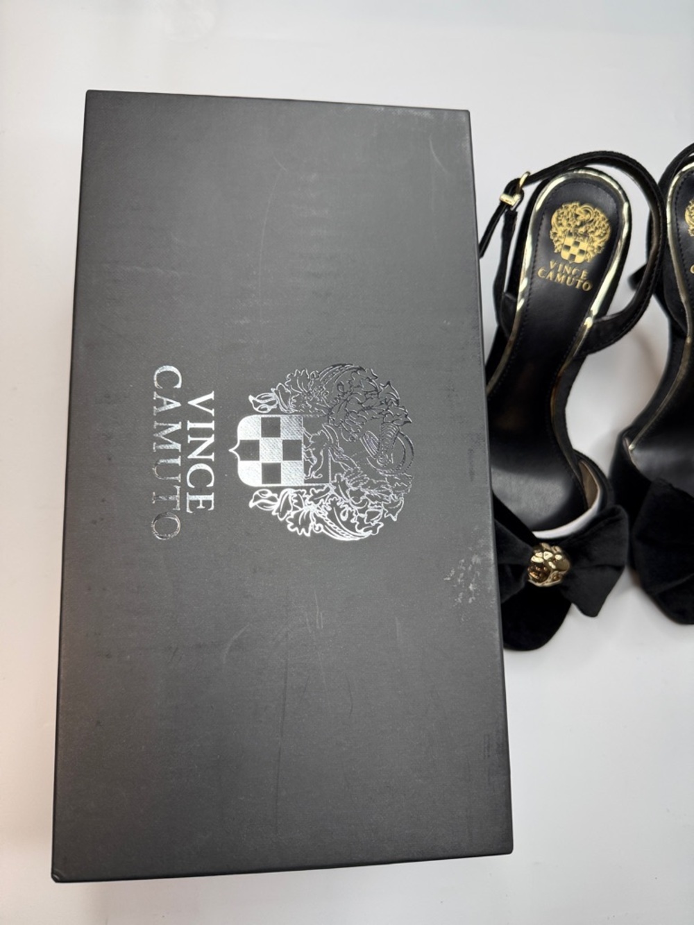 Vince Camuto Women's Paycen High-Heel Bow Dress Sandals- Size 8M - Picture 9 of 9